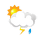 Погода в Кожевниково: переменная облачность возможна гроза